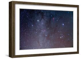 Deep Sky Image of the Constellations Auriga and Taurus-null-Framed Photographic Print