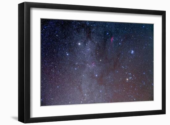 Deep Sky Image of the Constellations Auriga and Taurus-null-Framed Photographic Print