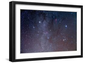 Deep Sky Image of the Constellations Auriga and Taurus-null-Framed Photographic Print