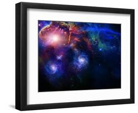 Deep Space-rolffimages-Framed Art Print