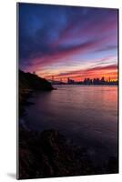 Deep Sunset Treasure, at Bay Bridge, San Francisco Bay Area-Vincent James-Mounted Photographic Print