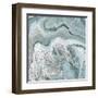 Deep Teal Sea-Julie DeRice-Framed Art Print