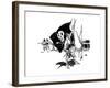 Deep Water Days-Richard H^ Rodgers-Framed Art Print