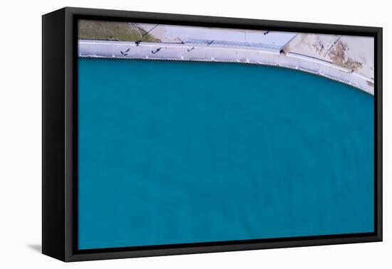 Deep Water-NjR Photos-Framed Stretched Canvas