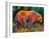 Deep Woods Grizz-Marion Rose-Framed Giclee Print