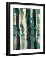 Deep Woods I Emerald Crop-Albena Hristova-Framed Art Print