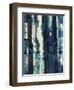 Deep Woods II Indigo-Albena Hristova-Framed Art Print