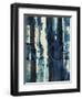 Deep Woods II Indigo-Albena Hristova-Framed Art Print