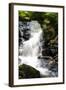 Deep Woods Waterfall I-Alan Hausenflock-Framed Photographic Print