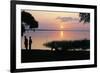 Deepa Village, in are of the Anouak Ethnic People, Edge of Lake Tata, Ilubador State, Ethiopia-Bruno Barbier-Framed Photographic Print