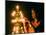 Deepawali Lamps-null-Mounted Photographic Print