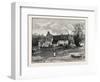 Deepdale Church and Old Guest House, from the North-null-Framed Giclee Print