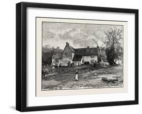 Deepdale Church and Old Guest House, from the North-null-Framed Giclee Print