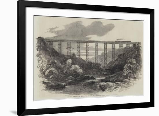 Deepdale Viaduct, on the South Durham and Lancashire Union Railway-null-Framed Giclee Print