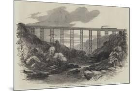 Deepdale Viaduct, on the South Durham and Lancashire Union Railway-null-Mounted Giclee Print