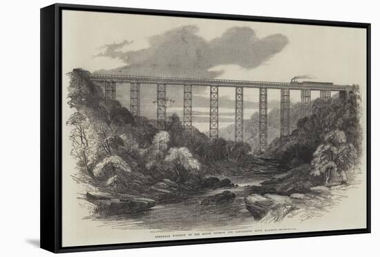 Deepdale Viaduct, on the South Durham and Lancashire Union Railway-null-Framed Stretched Canvas