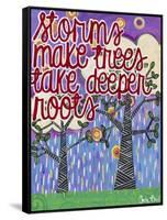 Deeper Roots-Carla Bank-Framed Stretched Canvas