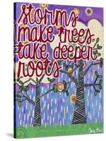 Deeper Roots-Carla Bank-Stretched Canvas