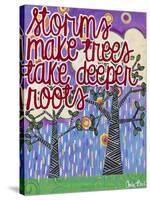Deeper Roots-Carla Bank-Stretched Canvas