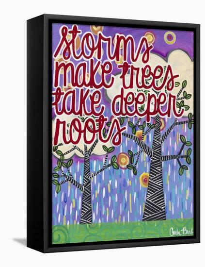 Deeper Roots-Carla Bank-Framed Stretched Canvas