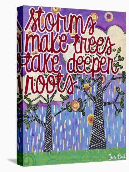 Deeper Roots-Carla Bank-Stretched Canvas