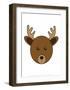 Deer - Animaru Cartoon Animal Print-Animaru-Framed Giclee Print