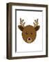 Deer - Animaru Cartoon Animal Print-Animaru-Framed Giclee Print