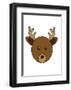 Deer - Animaru Cartoon Animal Print-Animaru-Framed Giclee Print