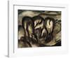 Deer at a Spring-Franz Marc-Framed Giclee Print