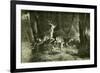 Deer Austria 1891-null-Framed Giclee Print