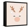 Deer & Baubles-Orara Studio-Framed Stretched Canvas