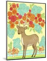 Deer Bloom-My Zoetrope-Mounted Art Print