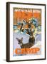 Deer Camp-null-Framed Giclee Print