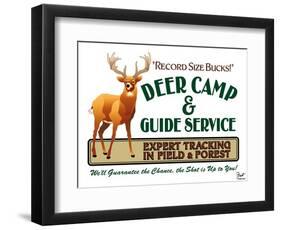 Deer Camp-Mark Frost-Framed Premium Giclee Print