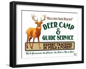 Deer Camp-Mark Frost-Framed Giclee Print