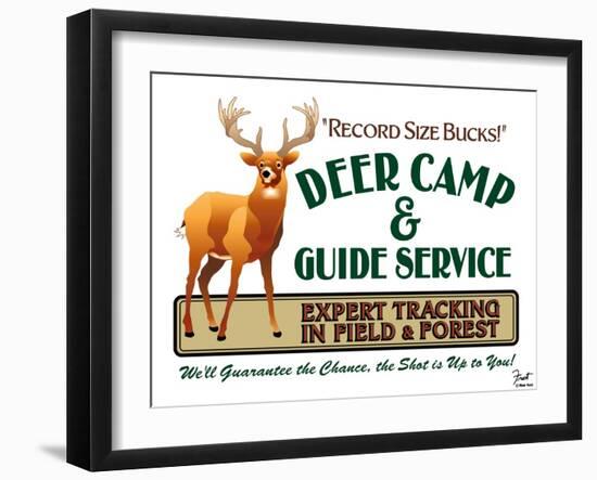 Deer Camp-Mark Frost-Framed Giclee Print