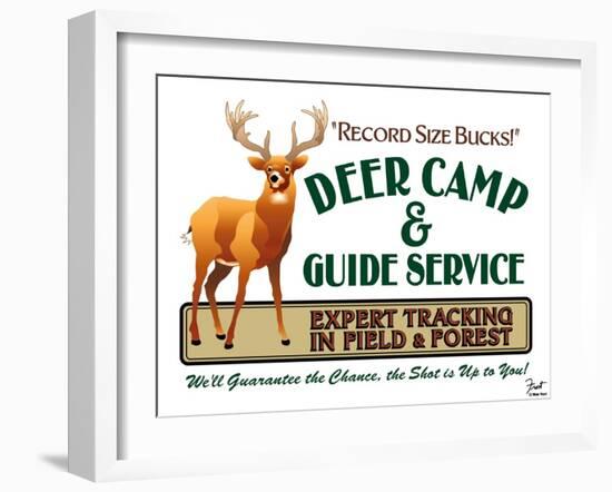 Deer Camp-Mark Frost-Framed Giclee Print
