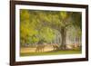 Deer Crossing-Dennis Goodman-Framed Photographic Print