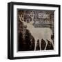 Deer Crossing-Piper Ballantyne-Framed Art Print