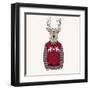 Deer Dressed up in Pullover-Olga_Angelloz-Framed Art Print