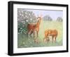 Deer Family-Pat Scott-Framed Giclee Print
