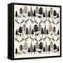 Deer Forest BT-Erin Clark-Framed Stretched Canvas