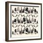 Deer Forest BT-Erin Clark-Framed Giclee Print