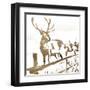 Deer Gaze-OnRei-Framed Art Print