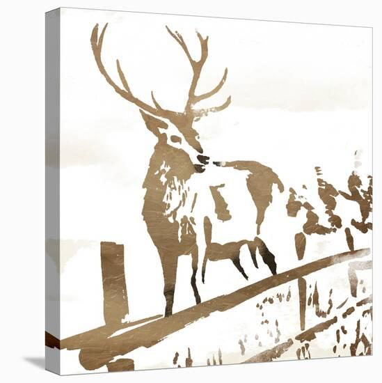 Deer Gaze-OnRei-Stretched Canvas