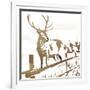 Deer Gaze-OnRei-Framed Art Print