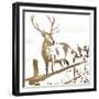 Deer Gaze-OnRei-Framed Premium Giclee Print