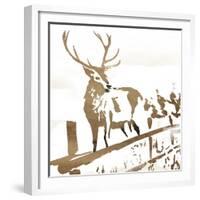 Deer Gaze-OnRei-Framed Premium Giclee Print