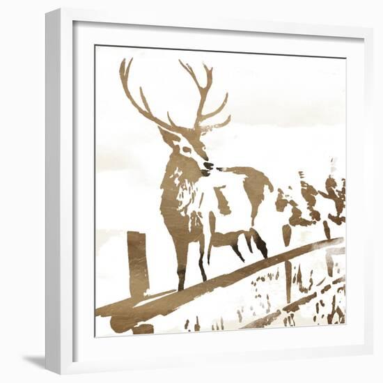 Deer Gaze-OnRei-Framed Premium Giclee Print