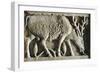 Deer Grazing, Ivory Panel from Arslan Tash, Syria, 8th Century BC-null-Framed Giclee Print